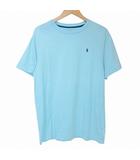 ポロ ラルフローレン POLO RALPH LAUREN Tシャツ 半袖 ボーイズ 子供服 XL 18-20 170cm ポニー刺繍 ワンポイント 水色 X