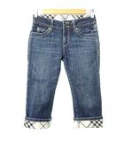 クロップド デニム パンツ ジーンズ 24 インディゴ FQ549-289-30 A0731