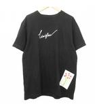リミフゥ LIMI feu × 浅野忠信 23SS Tシャツ ロゴ プリント カットソー コムデギャルソン 1 黒 ブラック ■YHS6