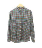 エクストララージ X-LARGE 美品 チェック シャツ ボタンダウン 長袖 薄手 Mサイズ マルチカラー