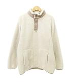ユニクロ UNIQLO ホワイトマウンテニアリング フリース ジャケット プルオーバー ハーフボタン M 白 ホワイト ■YHS6
