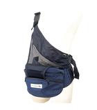  POLBAN ヒップシート シングルショルダー 抱っこ紐 だっこひも 紺 ネイビー ベビー用品 A1010