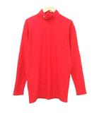 アンダーアーマー UNDER ARMOUR ハイネック カットソー 長袖 ストレッチ スポーツ トレーニング やや厚手 LG 赤 レッド ■YHS8