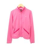 ナイキ NIKE 美品 ジャケット ジャージ ワンポイント ロゴ ジップアップ 薄手 Lサイズ ピンク ■YHS7