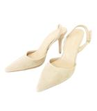 ピンキー&ダイアン ピンダイ PINKY&DIANNE スエード ヒール パンプス 日本製 Mサイズ ベージュ ■YHS7