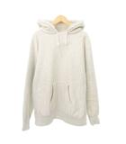 チャンピオン CHAMPION トゥルートゥーアーカイブス リバースウィーブ プルオーバー フーディ スウェット 無地 裏起毛 厚手 Mサイズ アイボリー