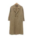 ジャーナルスタンダード JOURNAL STANDARD ロングコート テーラード ダブル 36 ベージュ /JS ■YHS7