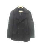 グリーンレーベルリラクシング ユナイテッドアローズ green label relaxing 美品 Pコート アウター Lサイズ 黒 ブラック ■YHS3