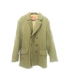 アヴィレックス AVIREX Regulation Officer's Uniform VINTAGE Pコート アウター US製 Mサイズ カーキ ■YHS3