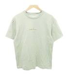 ヘリーハンセン HELLY HANSEN Tシャツ 半袖 ワンポイント ロゴ クルーネック 薄手  WLサイズ ライトグリーン ■YHS9
