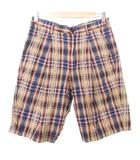 ラブレス LOVELESS チェック ハーフパンツ 薄手ショーツ M マルチカラー ■YHS9