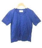 ユナイテッドトウキョウ UNITED TOKYO カットソー 半袖 Uネック 無地 薄手 フリーサイズ 青 ブルー ■YHS9