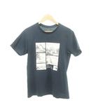 ザノースフェイス THE NORTH FACE プリント Tシャツ 半袖 NT31933 Mサイズ 紺 ネイビー ■YHS9