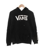 バンズ VANS ロゴ パーカー フーディ 裏起毛 長袖 M 黒 ブラック /FF