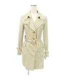 バーバリーブルーレーベル BURBERRY BLUE LABEL トレンチコート インナー ノバチェック柄 国内正規 38 Mサイズ ベージュ