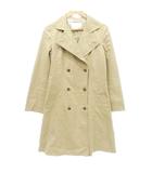 トレンチ コート ジャケット ビジネス カジュアル 38 ベージュ