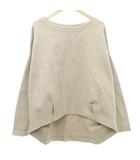 アーバンリサーチ ドアーズ URBAN RESEARCH DOORS ヘムライン カットソー 長袖 プルオーバー ワンサイズ モカベージュ ■GY61