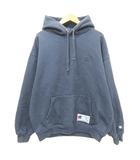 チャンピオン CHAMPION プルオーバー パーカー フーディ XLサイズ 紺 ネイビー ■GY61