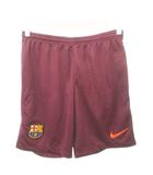 ナイキ NIKE ショートパンツ バルセロナ スポーツウェア 薄手 Sサイズ ワインレッド ■GY61