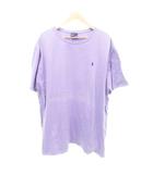 ポロ バイ ラルフローレン Polo by Ralph Lauren 半袖 ホース刺しゅう Tシャツ XXL 大きいサイズ 紫 パープル ☆AA★