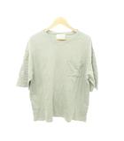 アーバンリサーチ ドアーズ URBAN RESEARCH DOORS 半袖 Tシャツ 38 Mサイズ ミント ■GY99