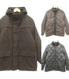 プレミアム ダウンジャケット 3WAY コート XL 茶 ブラウン