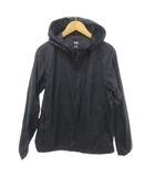 ユニクロ UNIQLO UVカット ジャケット 無地 フード付き 薄手 Lサイズ 紺 ネイビー ■GY99