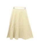 アーバンリサーチ ドアーズ URBAN RESEARCH DOORS 美品 カットオフ ロング スカート 36 Sサイズ ベージュ ■GY99