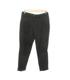 アーバンリサーチ ドアーズ URBAN RESEARCH DOORS ジャガード スラックス パンツ 38 Mサイズ 黒 ブラック ■GY99