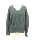 イエナ IENA 長袖 ドルマン ニット セーター モスグリーン ■GY99 A0115