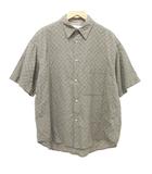  ウィム WYM パンチングレース シャツ 半袖 トップス S グレー系 MMT