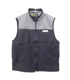 ゴールデンベア GOLDEN BEAR ジップ ベスト スタンドカラー 裏起毛 150 男の子 黒 ブラック ■GY54 A0123