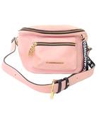 サマンサベガ Samantha Vega ウエストポーチ ショルダーバッグ PVCレザー ピンク 黒 ブラック A0129