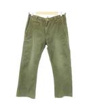 エドウィン EDWIN ミリタリーパンツ チノパン Mサイズ カーキ