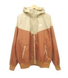 ナイキ NIKE DA0002-281 ウィンドランナー ジャケット バイカラー ウィンドブレーカー パーカー L ベージュ ブラウン