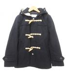 ビームス BEAMS LIGHTS ダッフルコート ジャケット 裏地キルティング Sサイズ 紺 ネイビー ■TC
