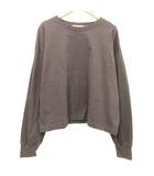 ショコラフィネローブ chocol raffine robe カットソー 長袖 トップス  F チャコール ■TC