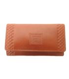 バーバリーズ Burberrys レザー キーケース 4連 ノバチェック 茶 ブラウン ORG ☆AA★