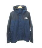 ザノースフェイス THE NORTH FACE NP15750 マウンテンジャケット サミットシリーズ ナイロン ロゴ 厚手 Lサイズ 紺 ネイビー