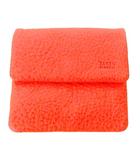 タケオキクチ TAKEO KIKUCHI 美品 牛革 豚革 財布 コンパクト レザー オレンジ系 レンガ 761601 A0206