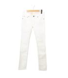 ラグ&ボーン RAG&BONE スキニー デニム パンツ カラーステッチ ジップフライ US製 26 白 ホワイト ■TC