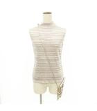  Extri&KINIKO 2点セット ノースリーブ ニット ポシェット くすみピンク MMT