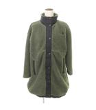 NML72301 マタニティ ボアフリース ジャケット ロゴ 厚手 Sサイズ カーキ