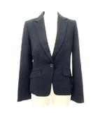 エムプルミエ ブラック M-Premier BLACK テーラードジャケット 1B 総裏地 36 S相当 黒 ブラック ■TC A0217