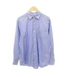 コモリ COMOLI 15SS シャツ 長袖 ポケット 無地 薄手 0 XSサイズ 紫 パープル MMT