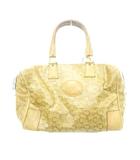 セリーヌ CELINE ディフュージョン diffusion 70-80年代 オールド OLD ボストンバッグ 総柄 茶 ブラウン ■GY47