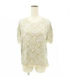 バーバリーズ Burberrys 美品 ペイズリー柄 半袖 ニット カットソー F パステルカラー ■GY47