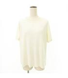 バーバリーズ Burberrys ロゴ刺しゅう ニット カットソー 半袖 国内正規 F アイボリー ■GY47