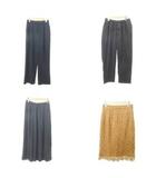 ユニクロ UNIQLO 美品 Sサイズ ボトムス 4点セット おまとめ スラックス スカート マルチカラー