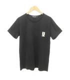 美品 ワンポイント 半袖 Tシャツ Sサイズ 黒 ブラック